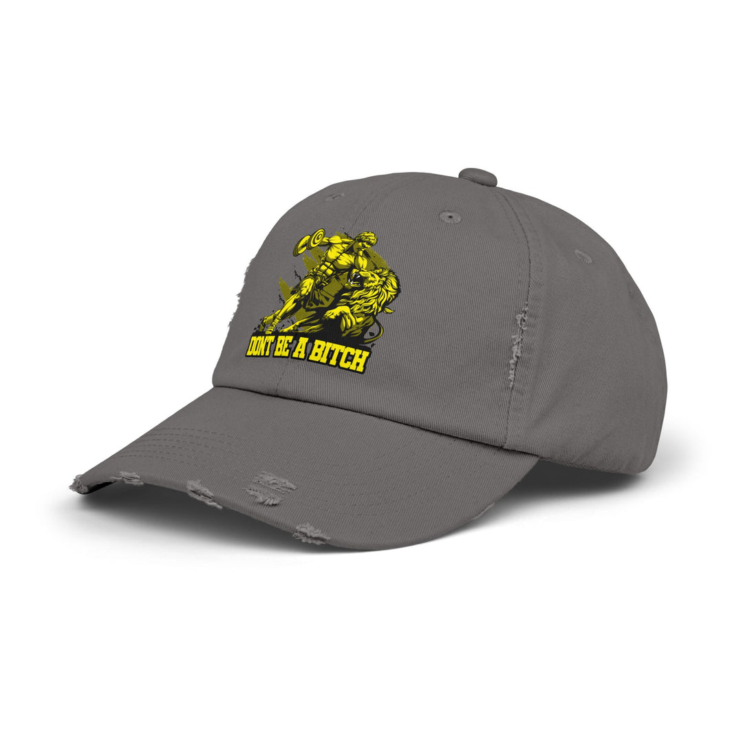 COLISEUM MAC VS LION YELLOW BLACK /DONT BE A BITCH CAP