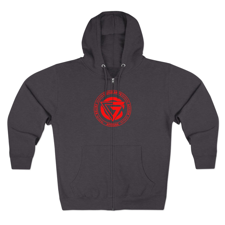 CG MAC JUMP RED /LIFT OR DIE ZIP UP