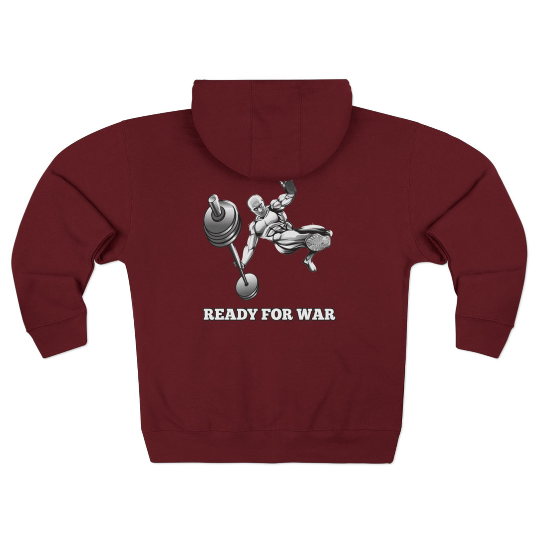 CG MAC JUMP GREY /READY FOR WAR ZIP UP