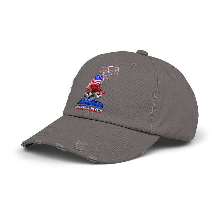 AMERICAN WARRIORS RED WHITE BLUE FADE/DONT BE A BITCH CAP
