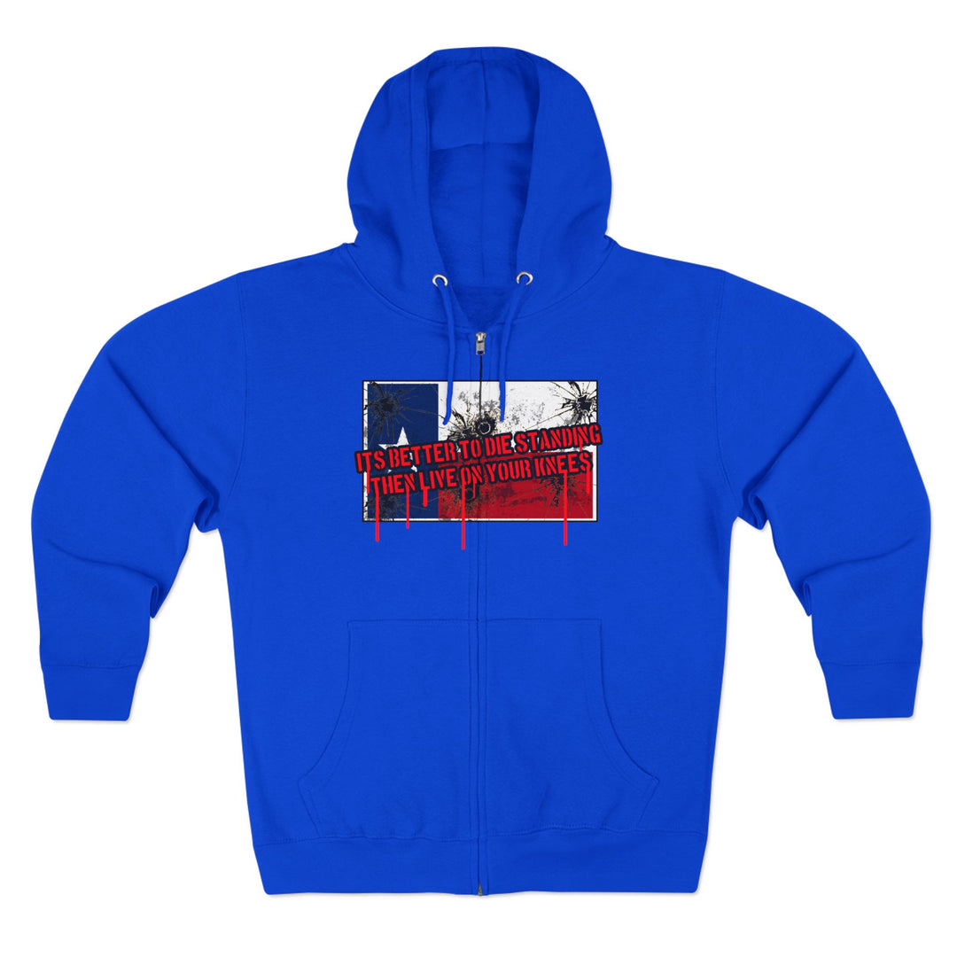CG ANGRY DOG LONE STAR TEXAS STYLE /LIFT OR DIE ZIP UP