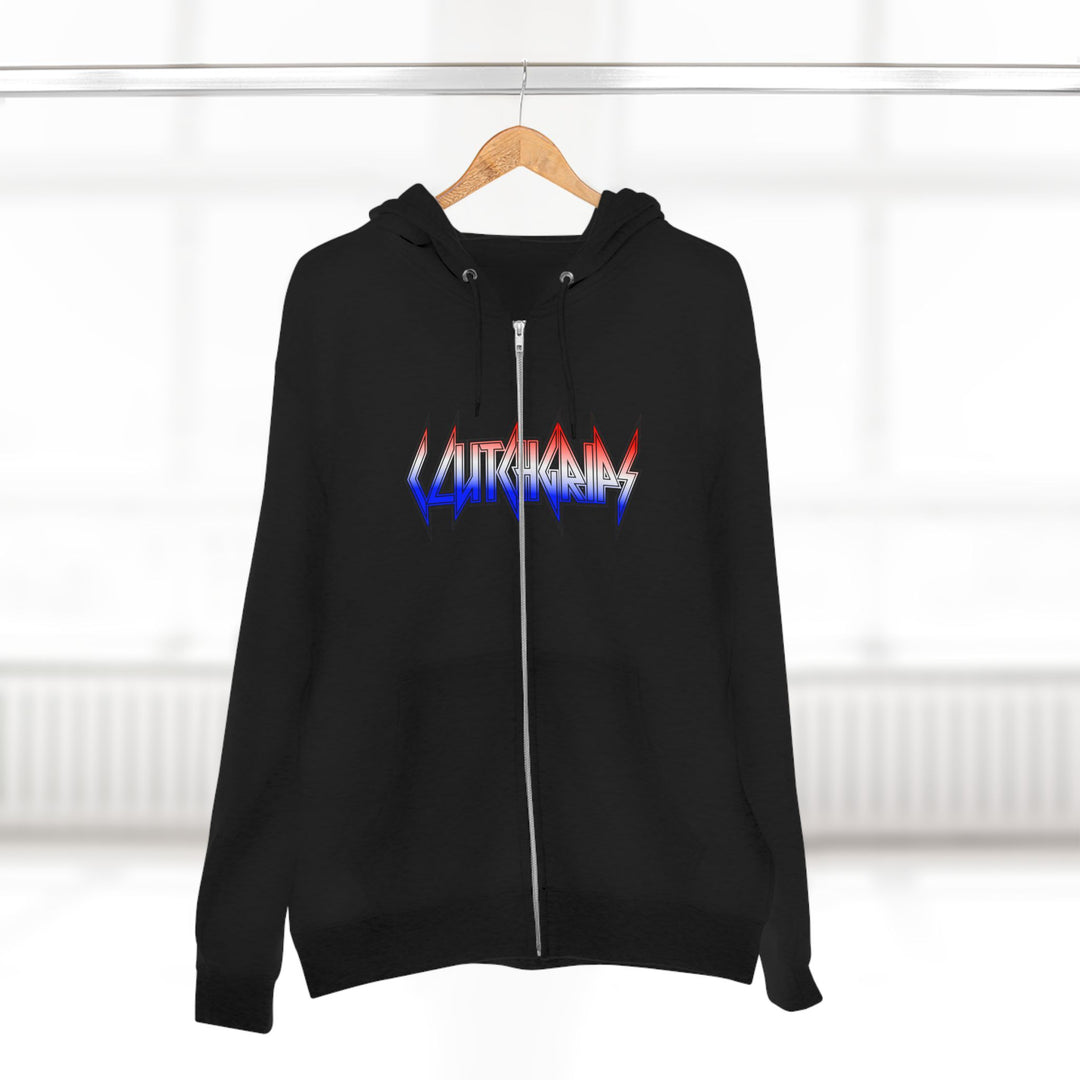 MAC VS SNAKE RED WHITE BLUE FADE /READY FOR WAR ZIP UP