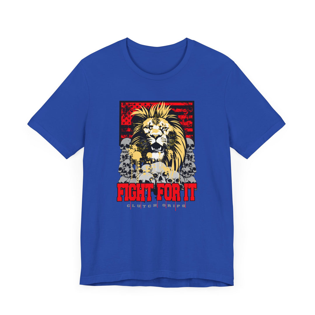 LION HEART FREEDOM TEE RED BLACK SAND/FIGHT FOR IT