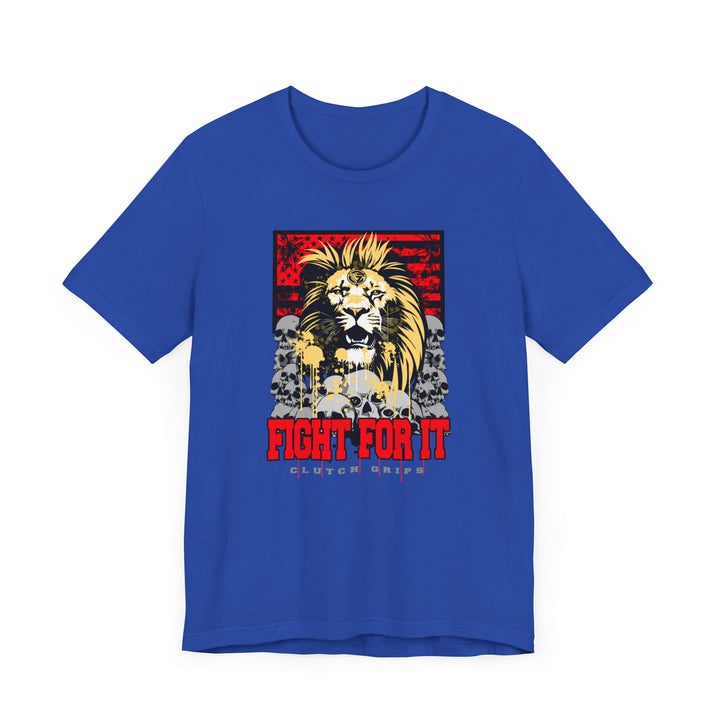 LION HEART FREEDOM TEE RED BLACK SAND/FIGHT FOR IT