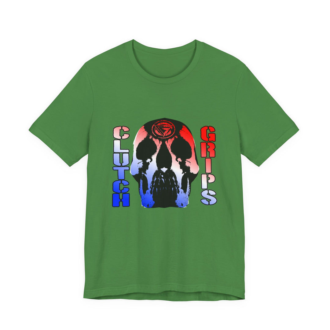 SKULLATOR RED WHITE BLUE FADE/CLUTCHGRIPS