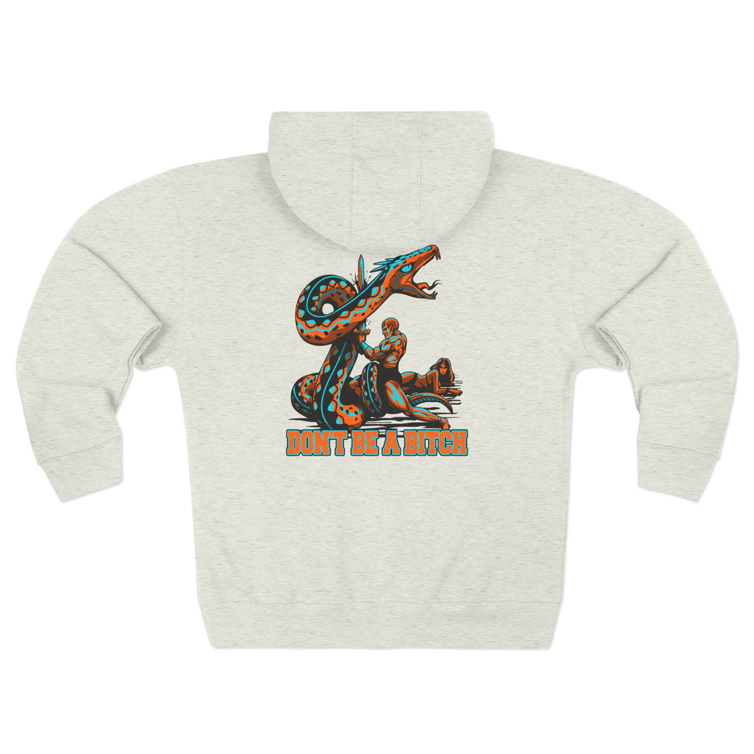 CG SERPENT SLAYER MIAMI COLORS /DONT BE A BITCH ZIP UP