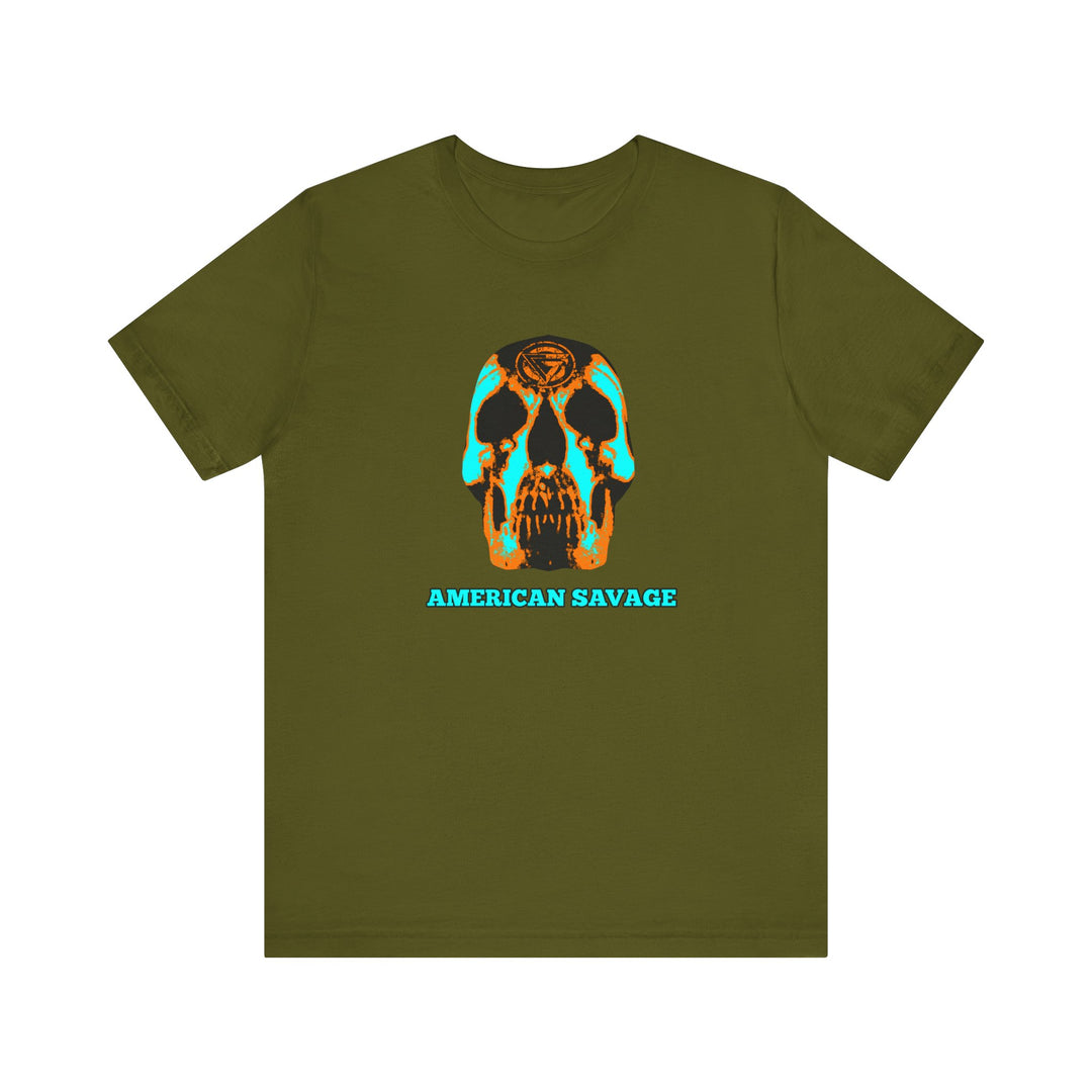 SKULLATOR MIAMI AQUA ORANGE /AMERICAN SAVAGE