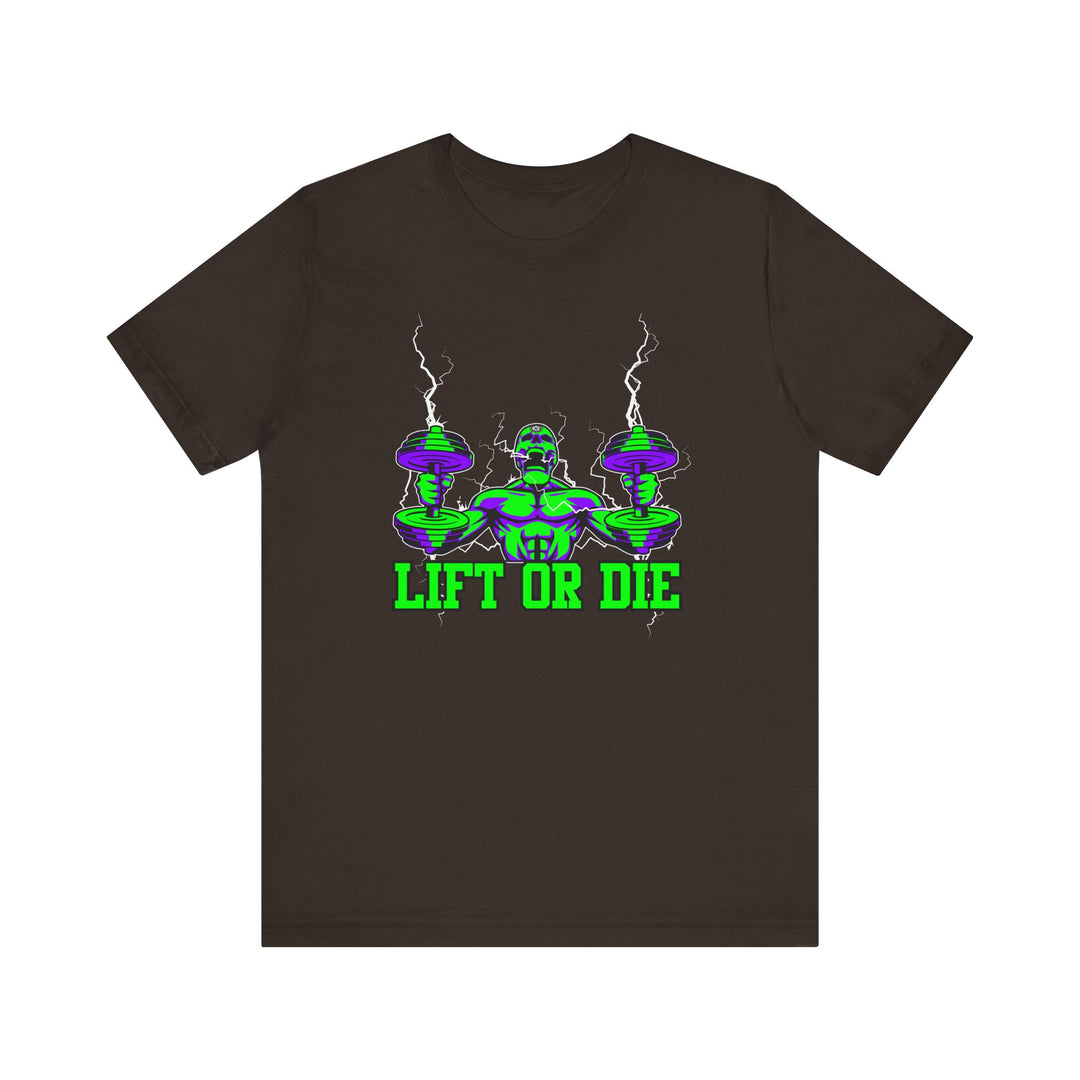 RIDE THE LIGHTNING PURPLE GREEN /LIFT OR DIE
