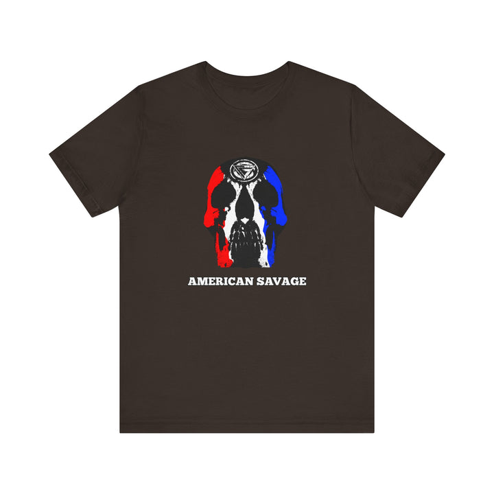 SKULLATOR RED WHITE BLUE /AMERICAN SAVAGE