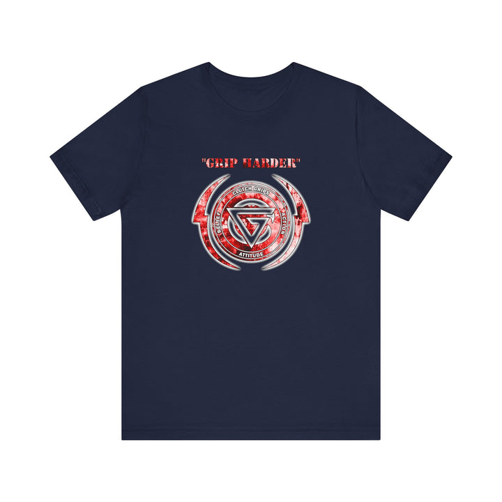 CG DOUBLE BOLT LOGO BLOOD SPATTER/GRIP HARDER