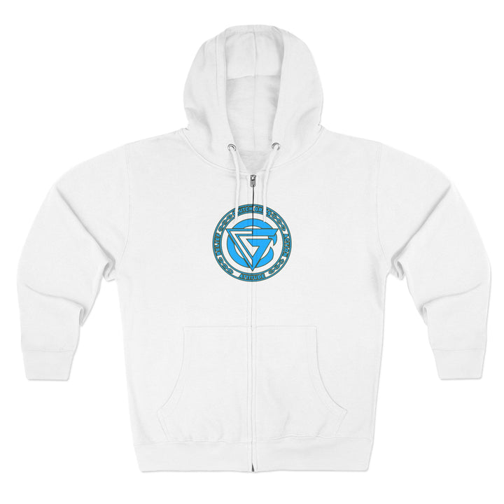 MAC VS SNAKE BLUE/READY FOR WAR ZIP UP