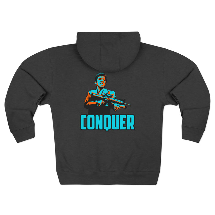 CG FINAL BOSS MIAMI COLORS/CONQUER ZIP UP