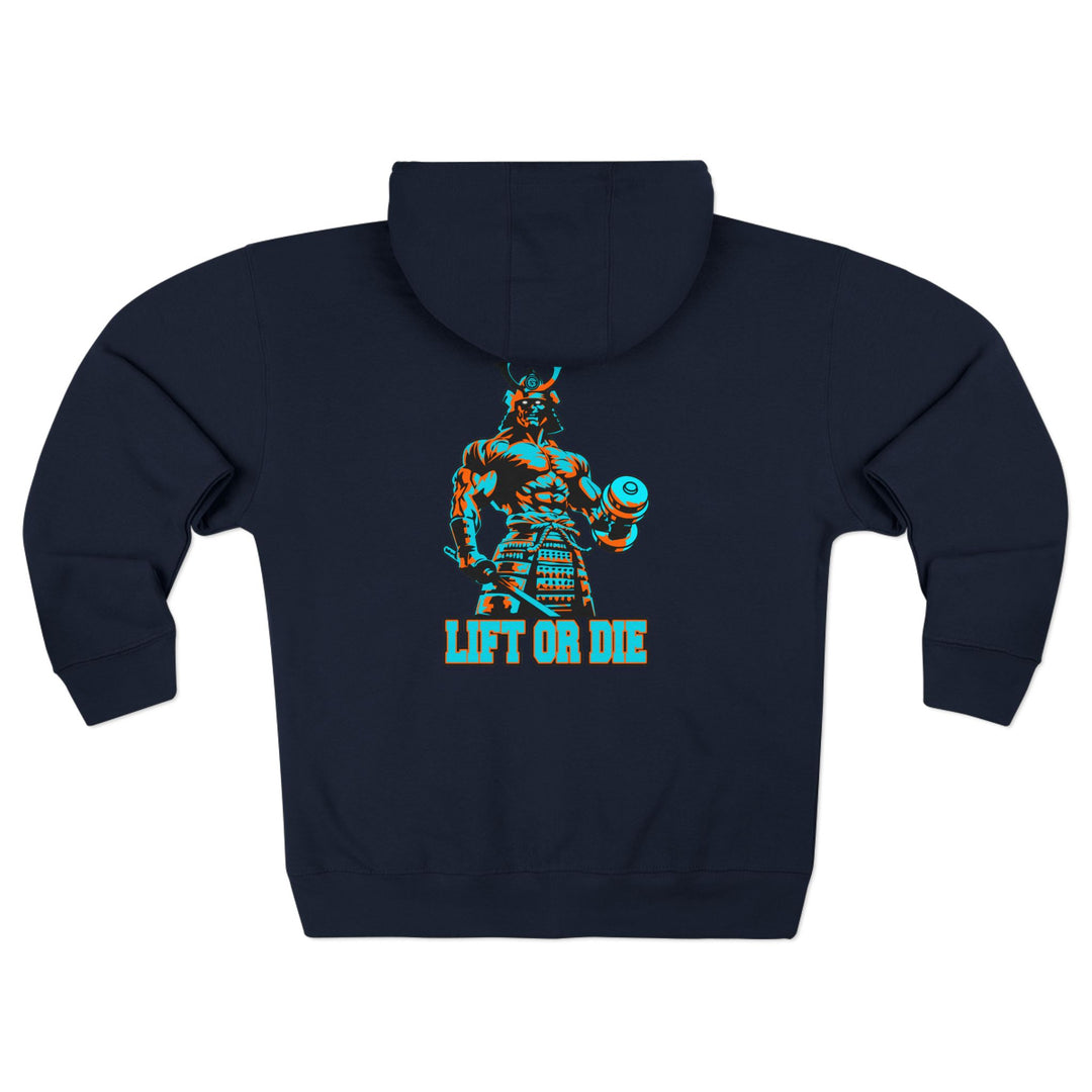 SAMURAI MASTER TRAINER MIAMI COLORS /LIFT OR DIE ZIP UP