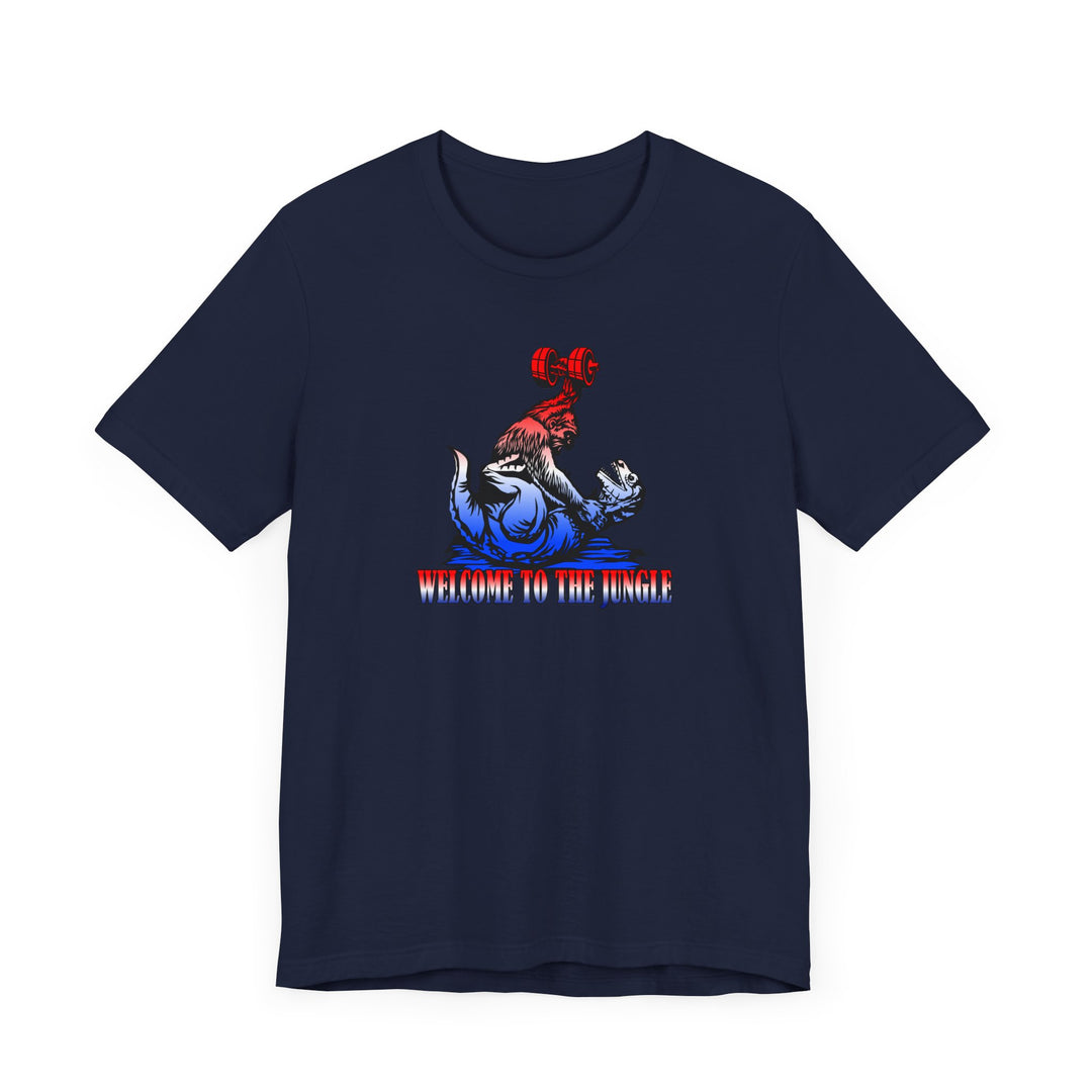 CG APE VS ZILLA RED WHITE BLUE /WELCOME TO THE JUNGLE