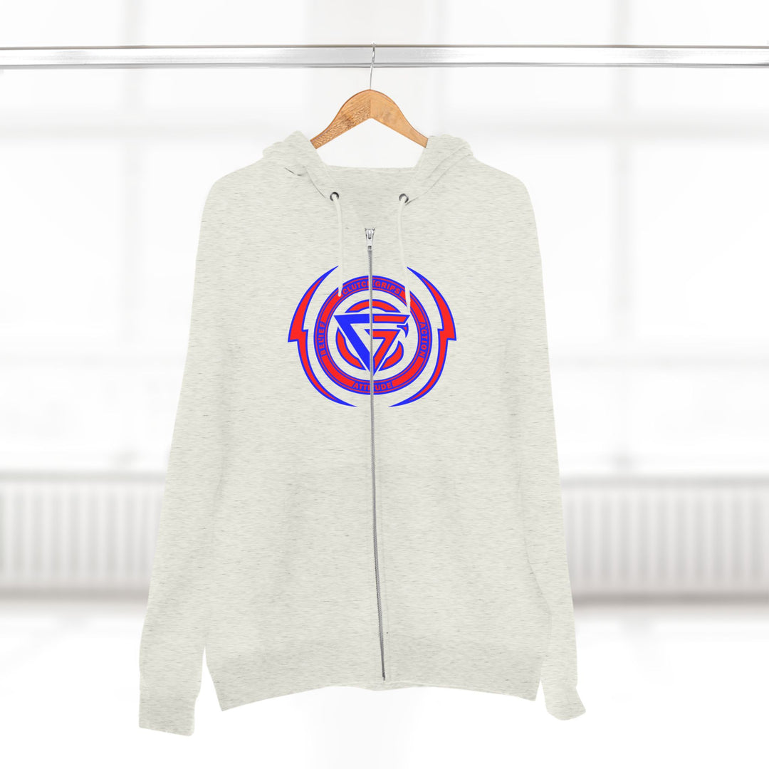 CG LIFT KICK RED BLUE/STAY SAVAGE ZIP UP