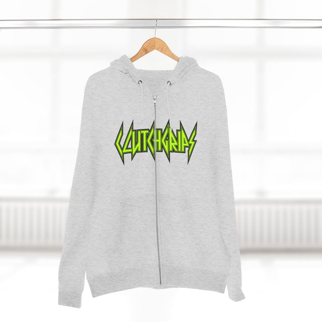 CG PATRIOT WARRIOR HYPER GREEN /DONT BE A BITCH ZIP UP