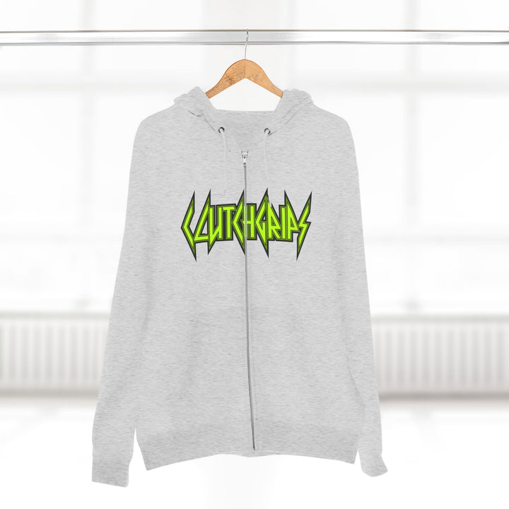 CG PATRIOT WARRIOR HYPER GREEN /DONT BE A BITCH ZIP UP