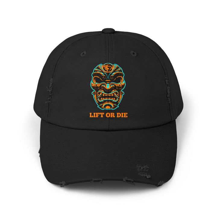 CG SAMURAI MASK AQUA ORANGE/LIFT OR DIE CAP