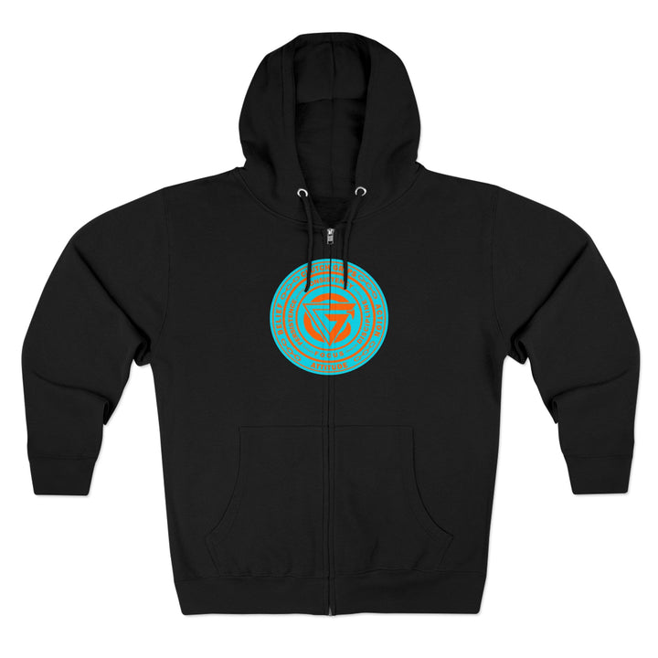CG COLISEUM MAC VS LION MIAMI COLORS /READY FOR WAR ZIP UP