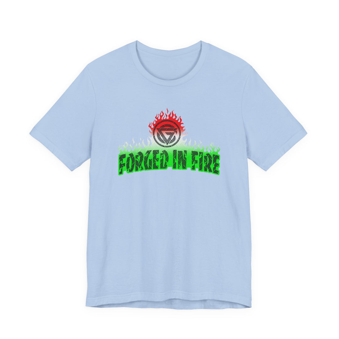 FORGED IN FIRE RED WHITE GREEN