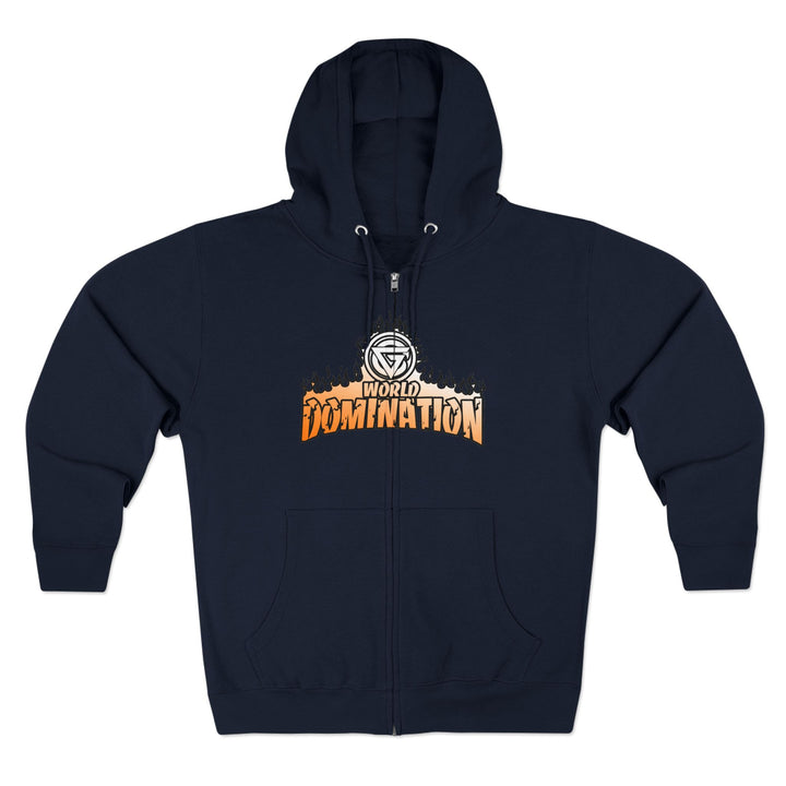 CG LIGHTNING KING ORANGE WHITE FADE/LIFT OR DIE ZIP UP