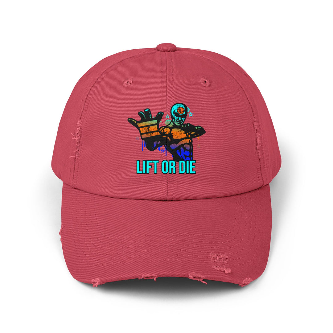 CG GRIP MASTER FLEX BLUE ORANGE AQUA /LIFT OR DIE CAP