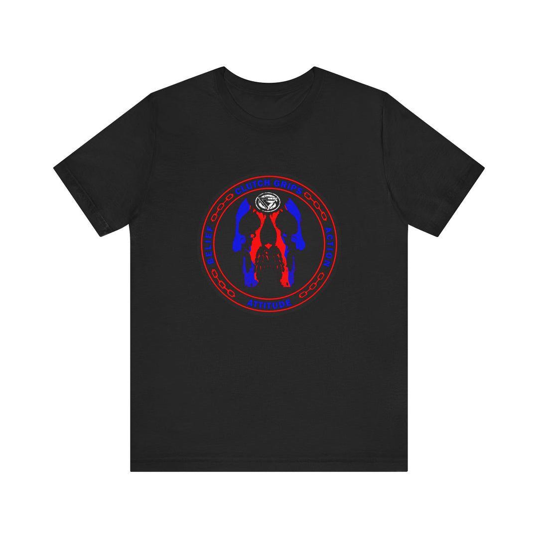 CG LOGO SKULL RED BLUE