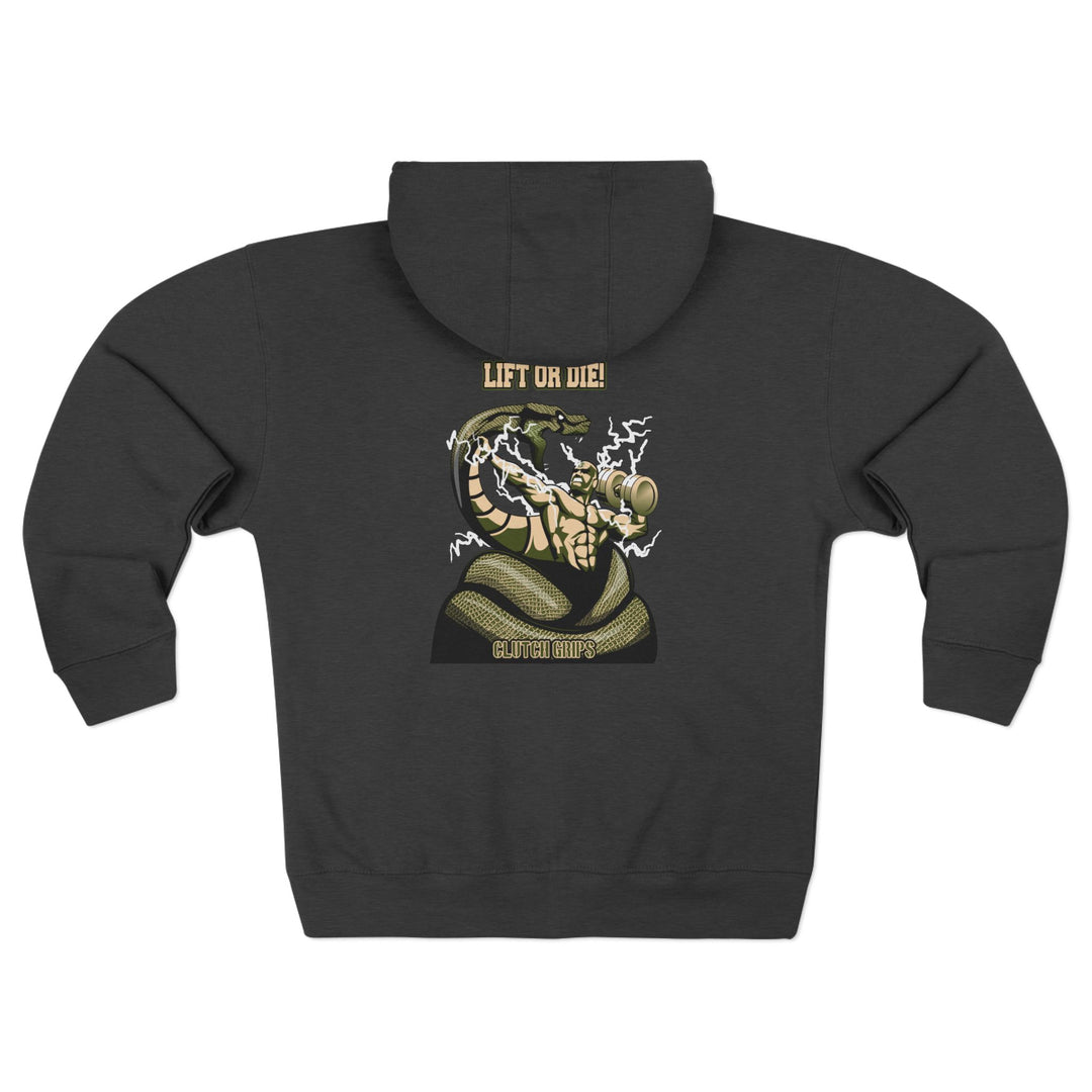 MAC VS SNAKE DESERT SAND GREEN /LIFT OR DIE ZIP UP