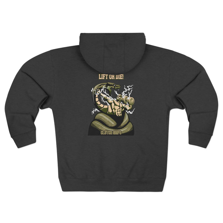 MAC VS SNAKE DESERT SAND GREEN /LIFT OR DIE ZIP UP