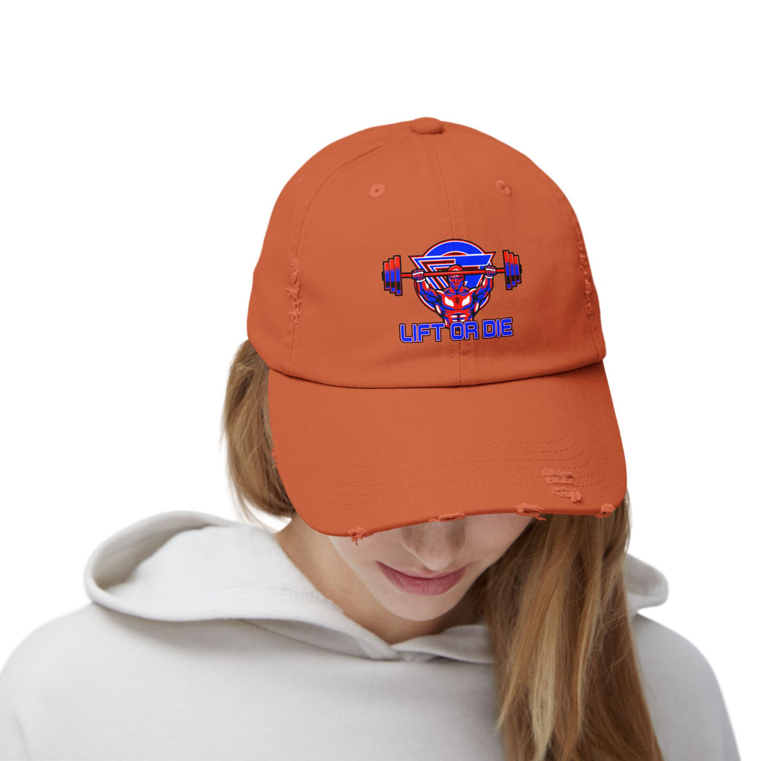CG HAT ENTER THE MAC RED BLUE/LIFT OR DIE/CAP
