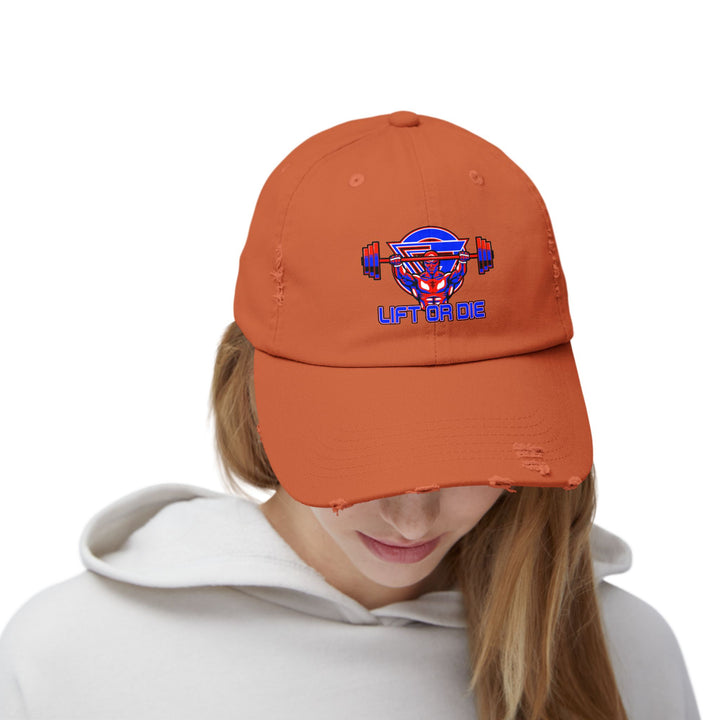 CG HAT ENTER THE MAC RED BLUE/LIFT OR DIE/CAP