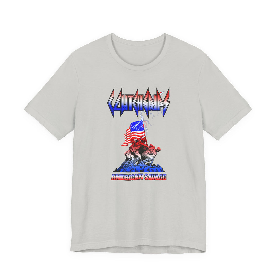 CG PATRIOT FREEDOM SHIRT RED WHITE BLUE FADE /AMERICAN SAVAGE