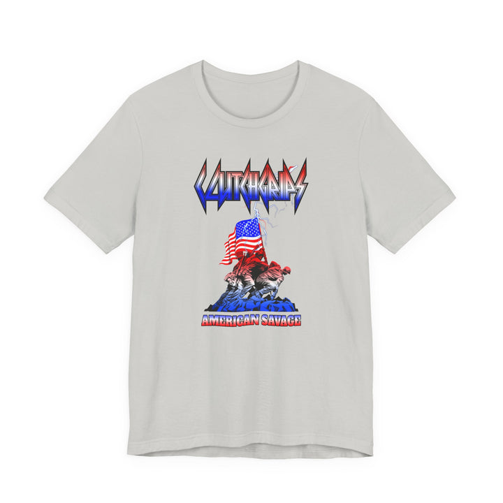 CG PATRIOT FREEDOM SHIRT RED WHITE BLUE FADE /AMERICAN SAVAGE