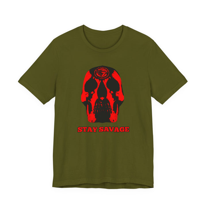 SKULLATOR RED BLACK /STAY SAVAGE