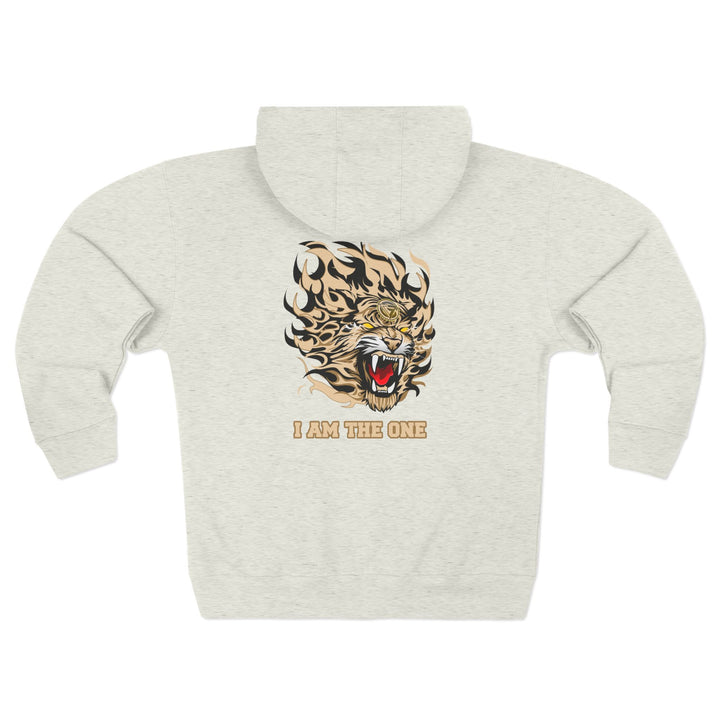 CG  TIGER FLAME DESERT SAND/I AM THE ONE  ZIP UP