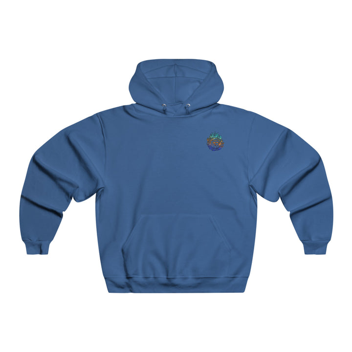 TIGER FLAME BLUE ORANGE AQUA/READY FOR WAR
