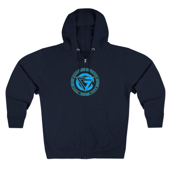 MAC VS SNAKE BLUE/READY FOR WAR ZIP UP