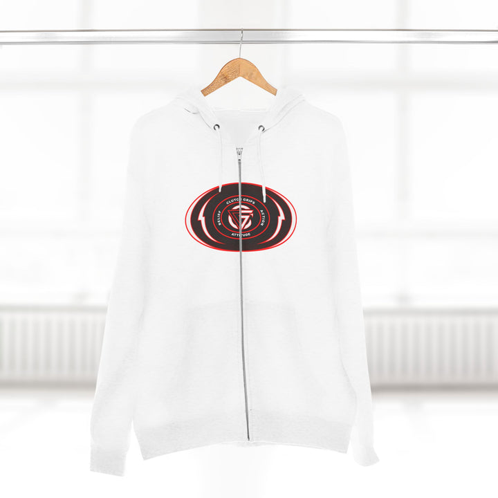 CG ENTER THE MAC RED WHITE/CLUTCHGRIPS ZIP UP