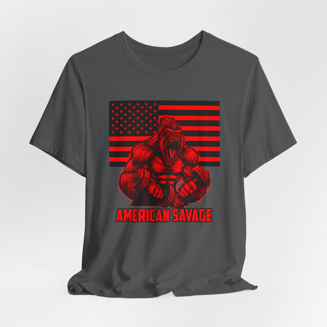 CG MAC ALPHA APE RED BLACK  /AMERICAN SAVAGE