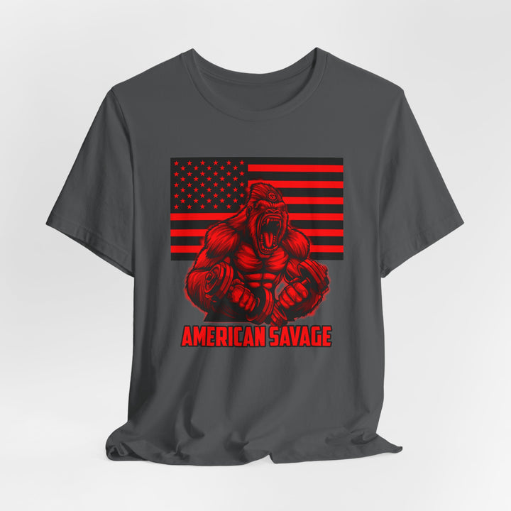 CG MAC ALPHA APE RED BLACK  /AMERICAN SAVAGE