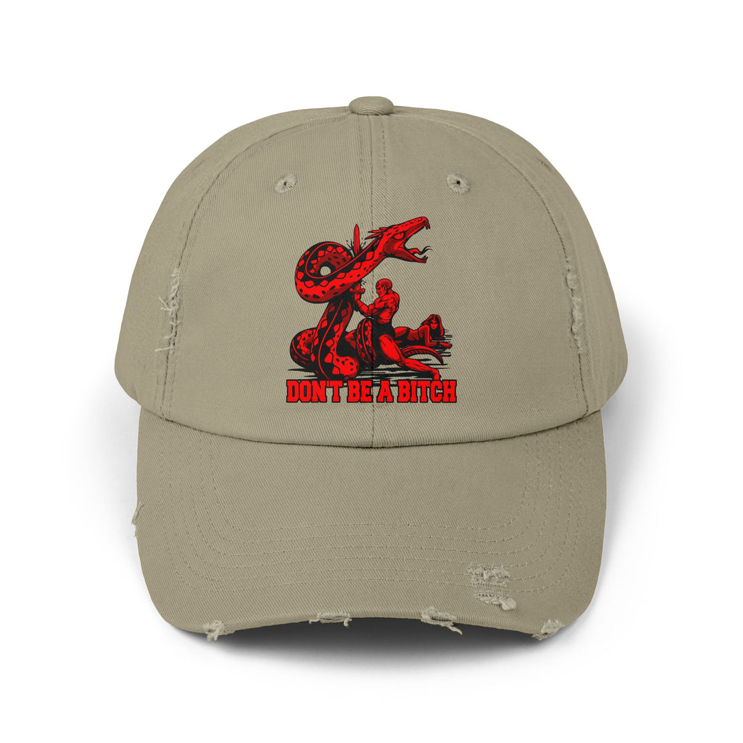 SERPENT SLAYER RED BLACK/DONT BE A BITCH CAP