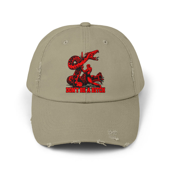 SERPENT SLAYER RED BLACK/DONT BE A BITCH CAP