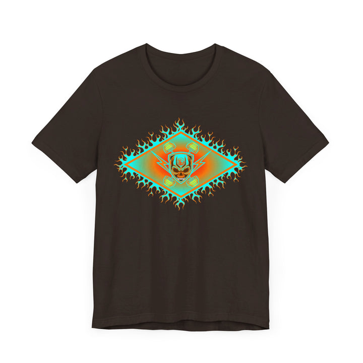 CG DIAMOND SKULLATOR MIAMI AQUA ORANGE DBL BELL