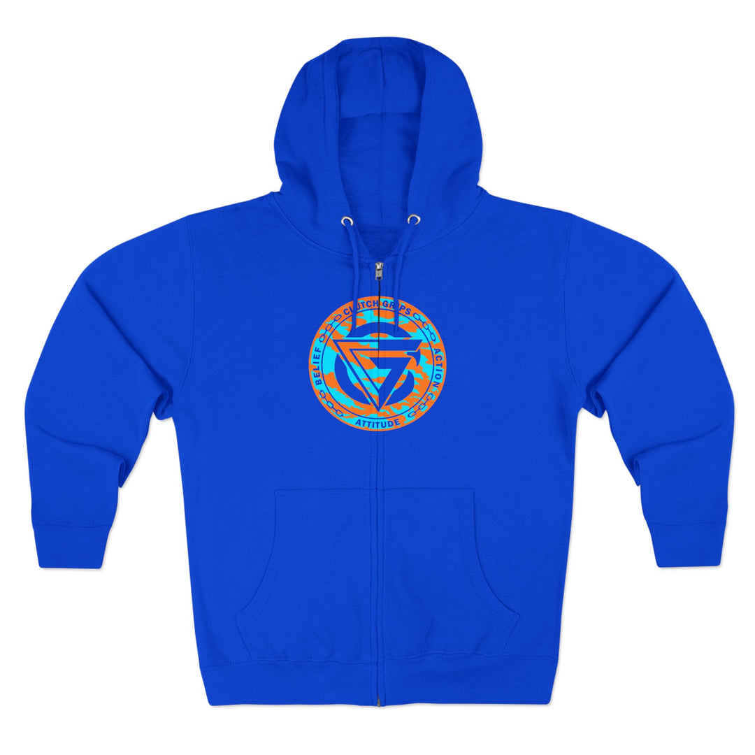 LIONHEART MIAMI COLORS /LIFT OR DIE ZIP UP