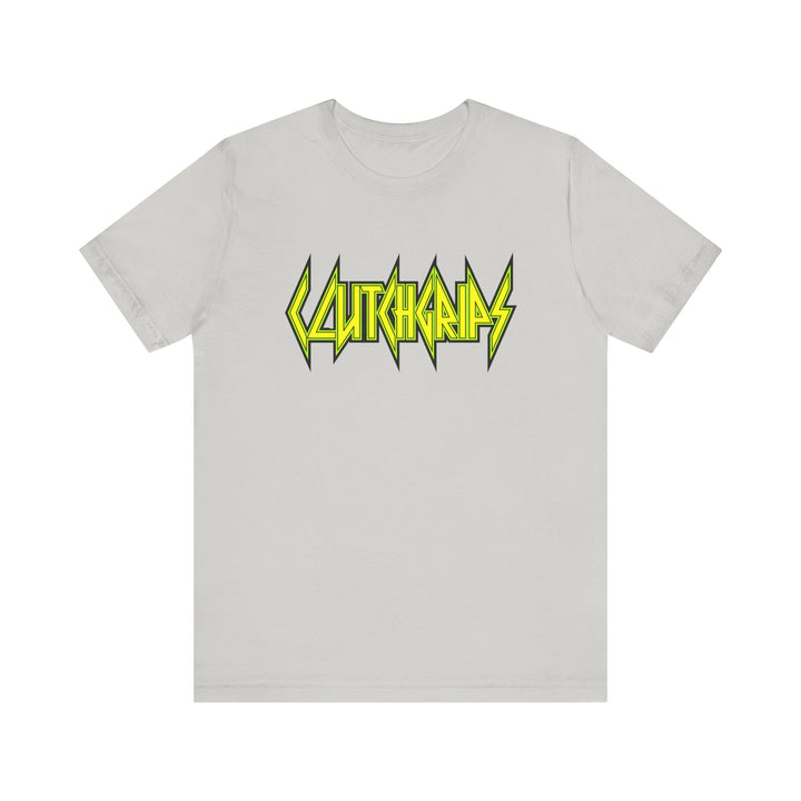 CLUTCHGRIPS YELLOW GREEN TEE