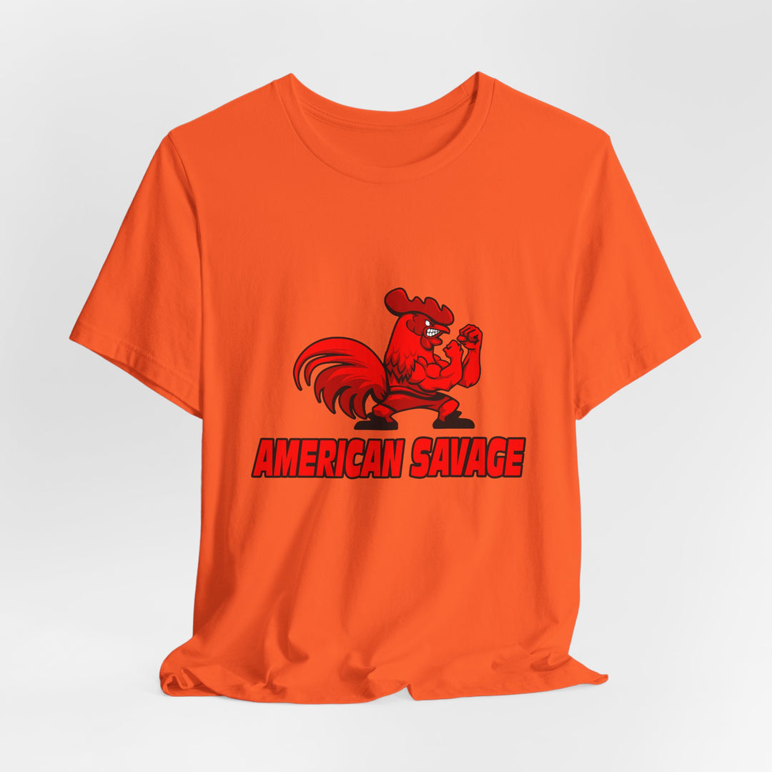 CG ANGRY ROOSTER RED/AMERICAN SAVAGE