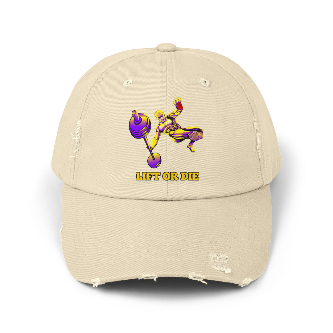 MAC JUMP GOLD PURPLE /LIFT OR DIE CAP