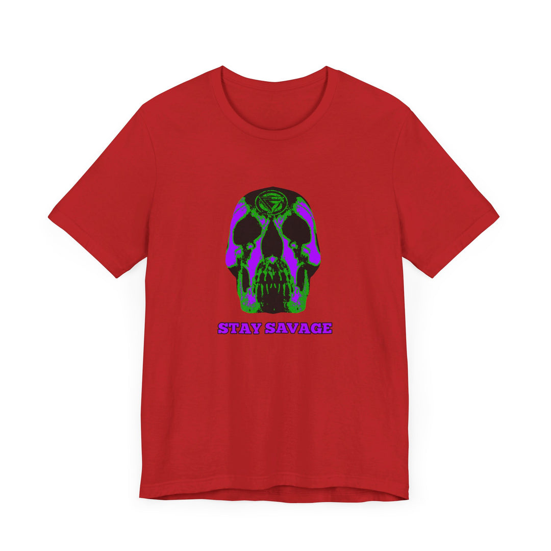 SKULLATOR PURPLE GREEN  /STAY SAVAGE