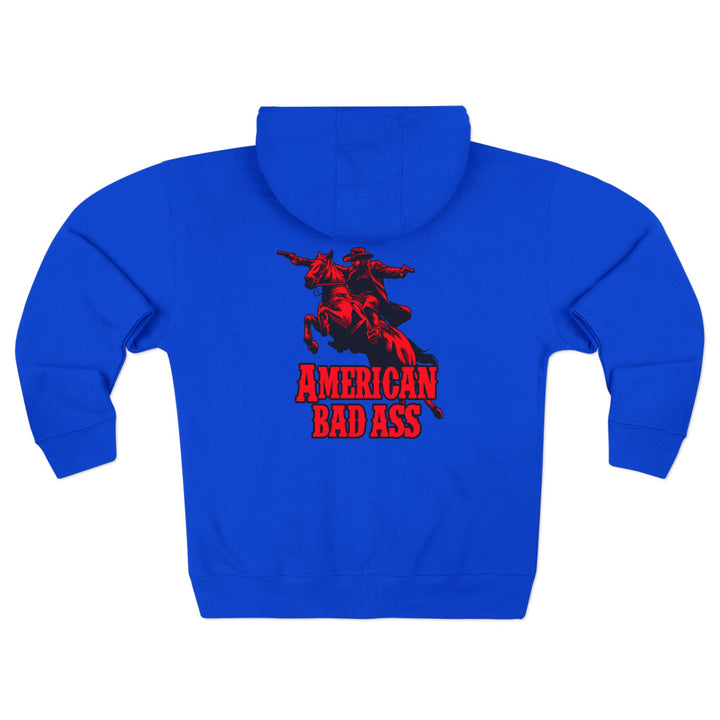 CG OUTLAW RED BLACK /AMERICAN BAD ASS ZIP UP