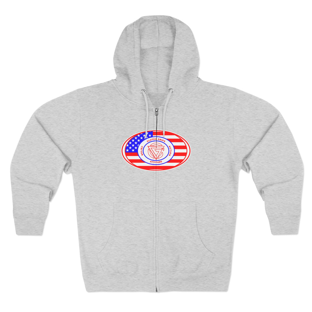 CG ANGRY DOG USA/LIFT OR DIE ZIP UP